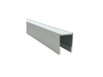 Toilet Partition Aluminium Top Channel 18mm - 1800mm